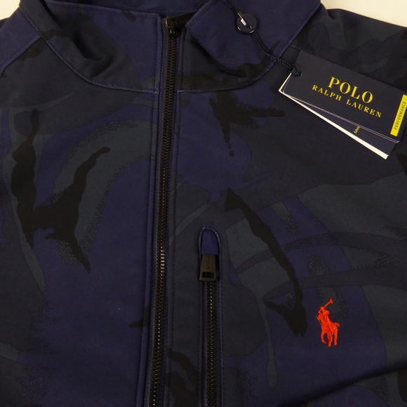Polo Ralph Lauren Softshell Camo Jacket Water Rep. - Picture 4 of 12